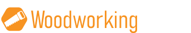 A light orange icon depicting a saw, with the caption: "Woodworking"